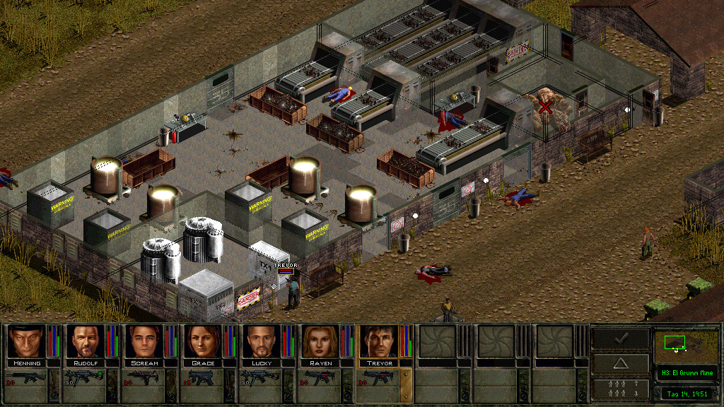 Скриншот из игры Jagged Alliance 2: Wildfire - 16