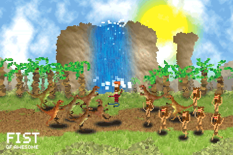 Скриншот из игры FIST OF AWESOME - 8