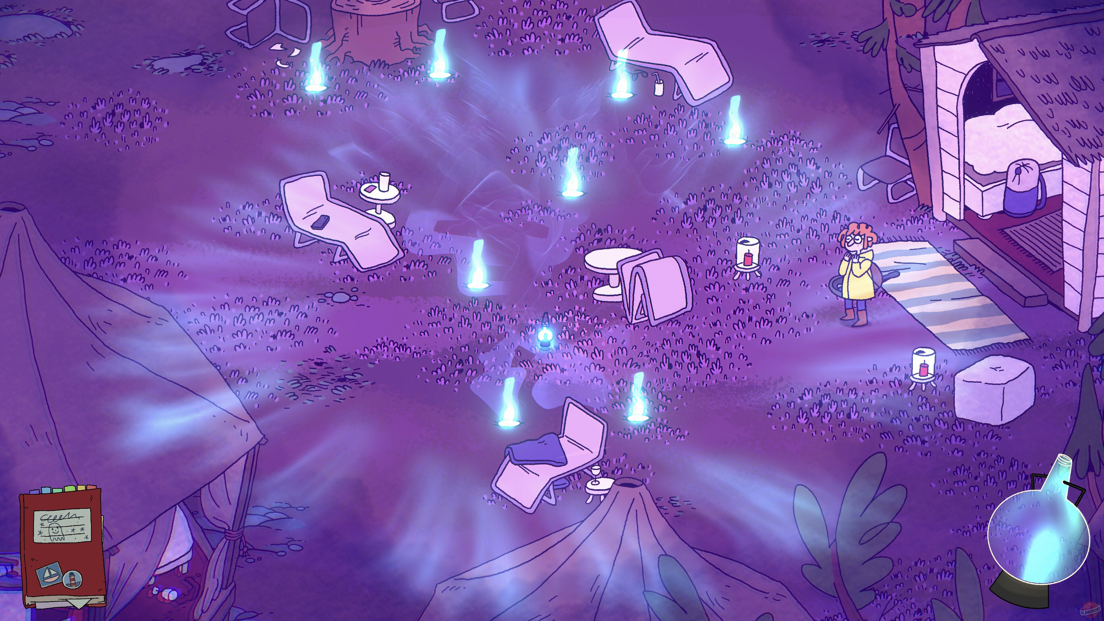 Скриншот из игры Greta Sees Ghosts - 1