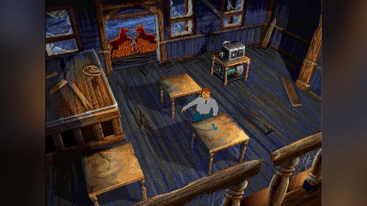 Скриншот из игры Alone in the Dark (1992) - 11