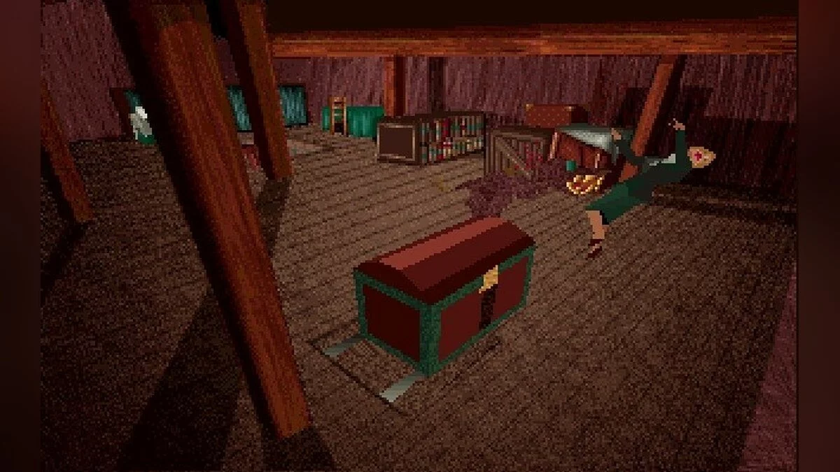 Скриншот из игры Alone in the Dark (1992) - 15