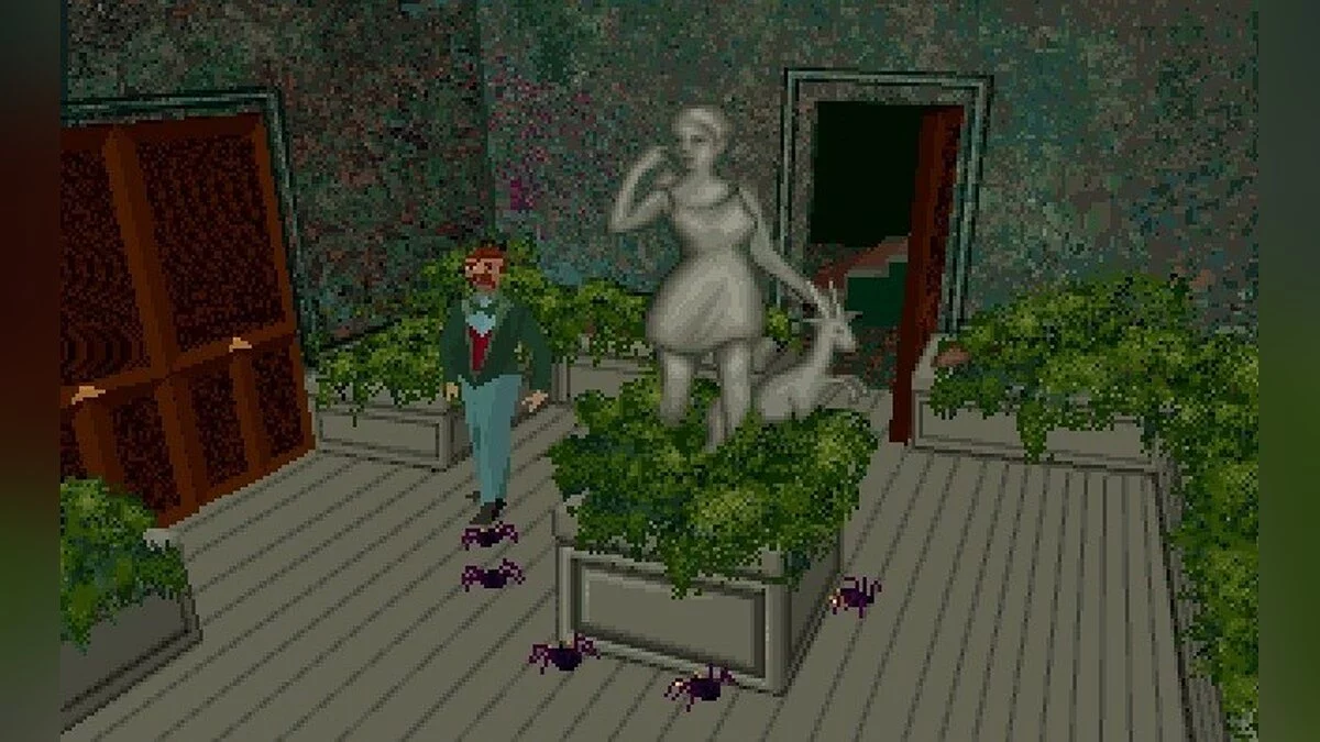 Скриншот из игры Alone in the Dark (1992) - 6