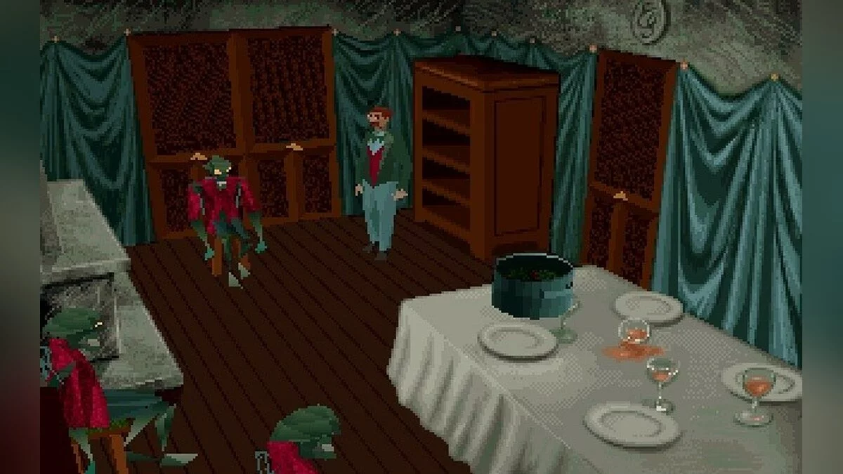 Скриншот из игры Alone in the Dark (1992) - 18