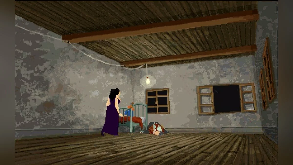 Скриншот из игры Alone in the Dark (1992) - 10