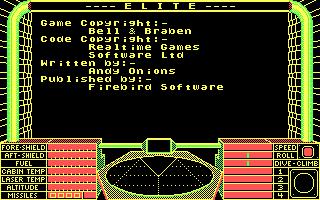 Скриншот из игры Elite - 68