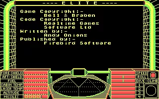 Скриншот из игры Elite - 49