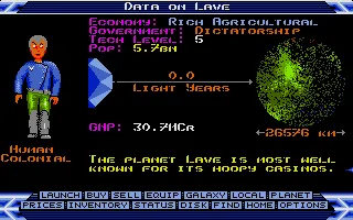 Скриншот из игры Elite - 48