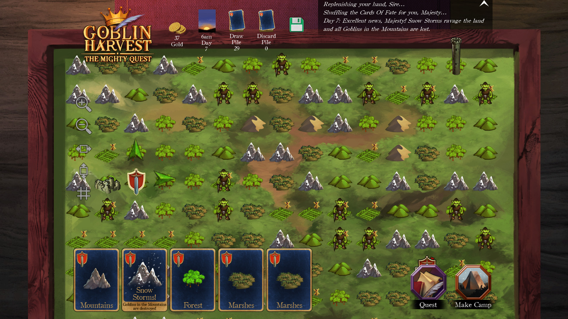 Скриншот из игры Goblin Harvest - The Mighty Quest - 17