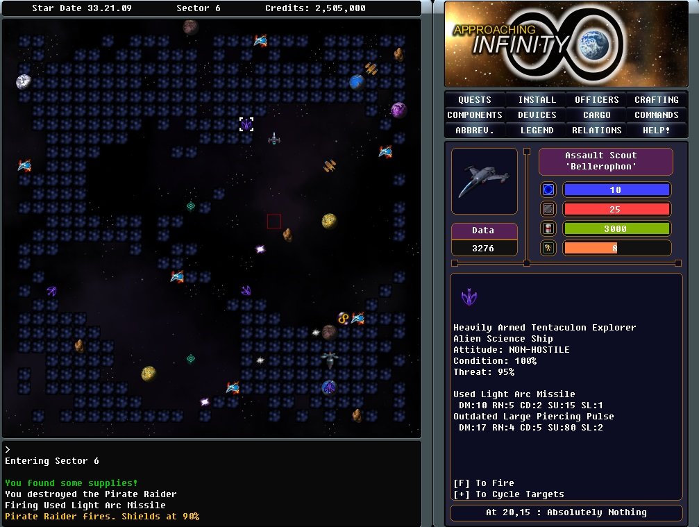 Скриншот из игры Approaching Infinity - 5