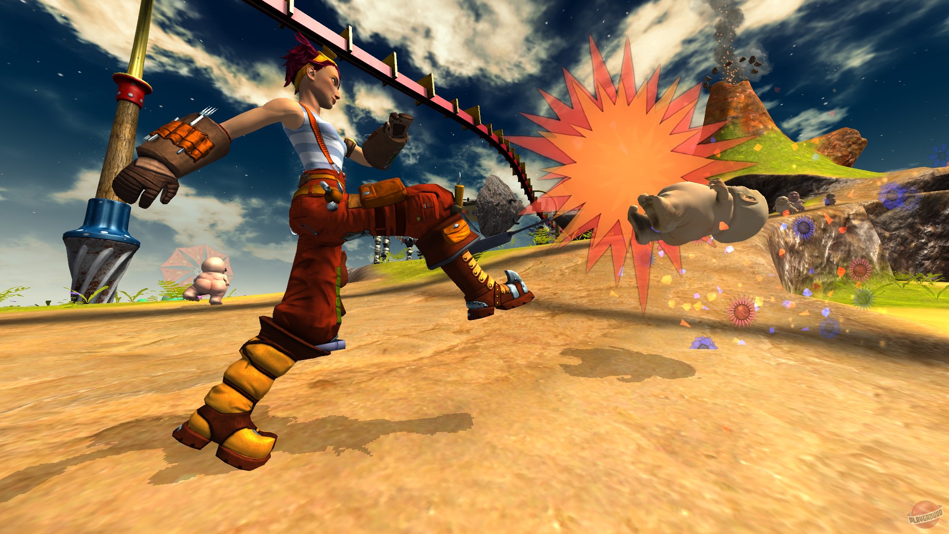 Скриншот из игры Cargo: The Quest for Gravity - 9
