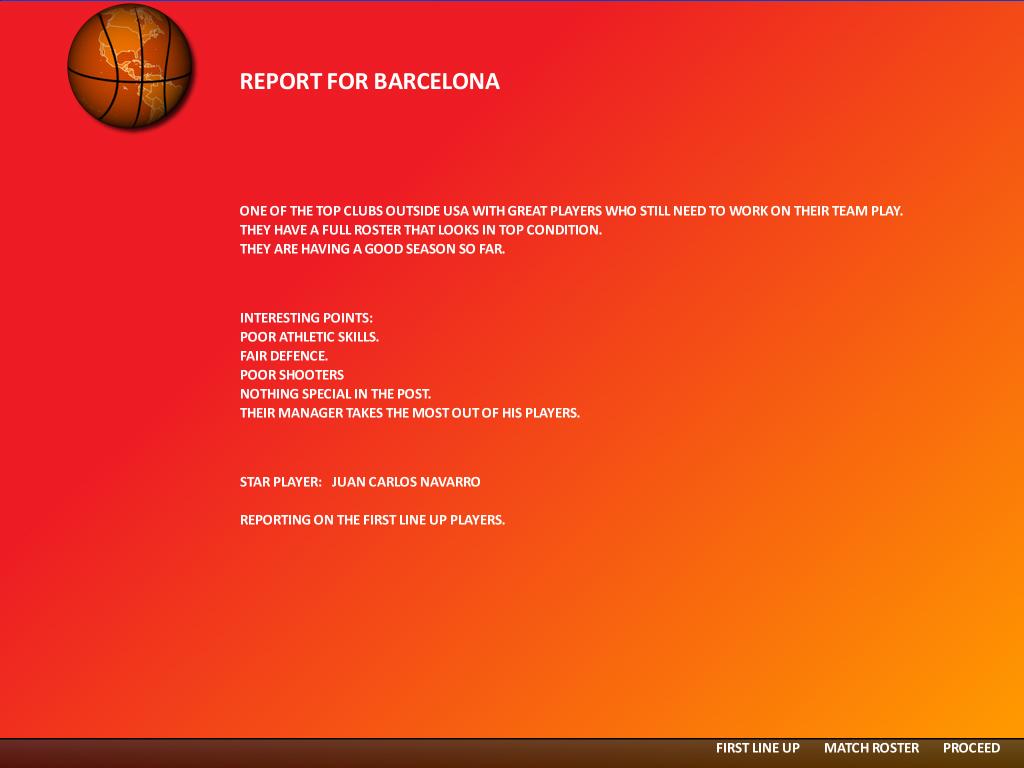 Скриншот из игры World Basketball Manager 2010 - 15