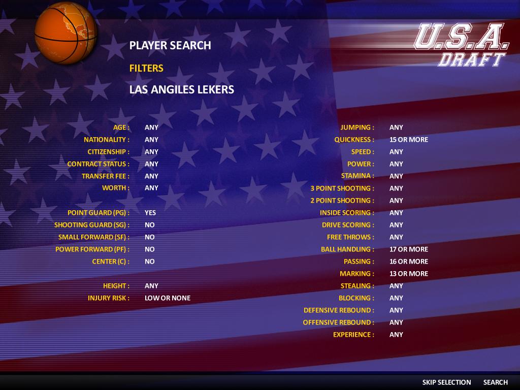 Скриншот из игры World Basketball Manager 2010 - 14