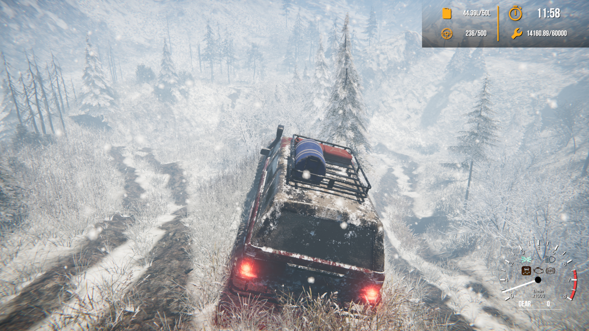 Скриншот из игры Ultra Off-Road Simulator 2019: Alaska - 2