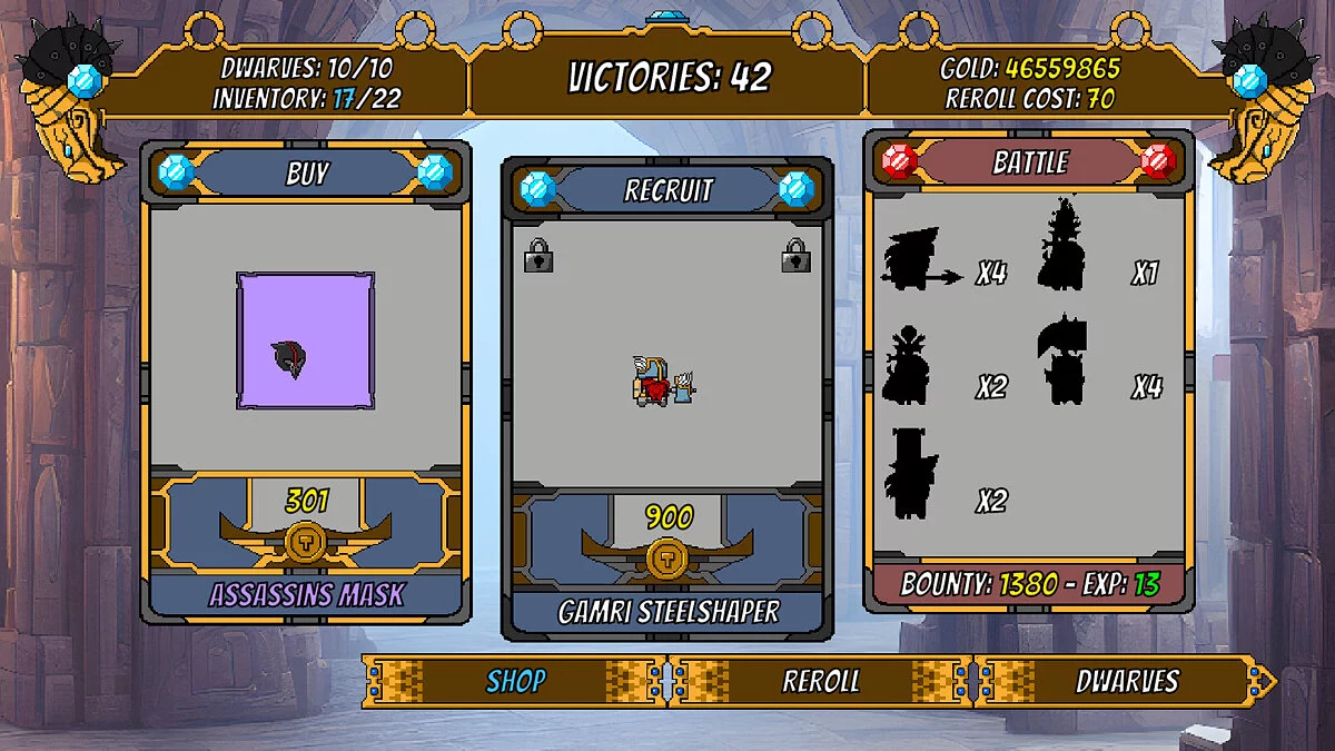 Скриншот из игры Dwarves: Glory, Death and Loot - 7