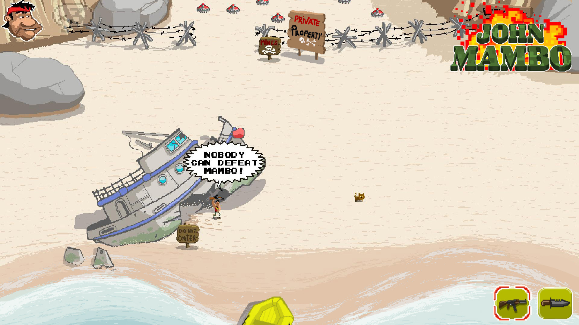 Скриншот из игры John Mambo - 1