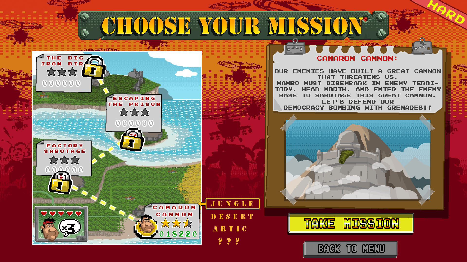 Скриншот из игры John Mambo - 2