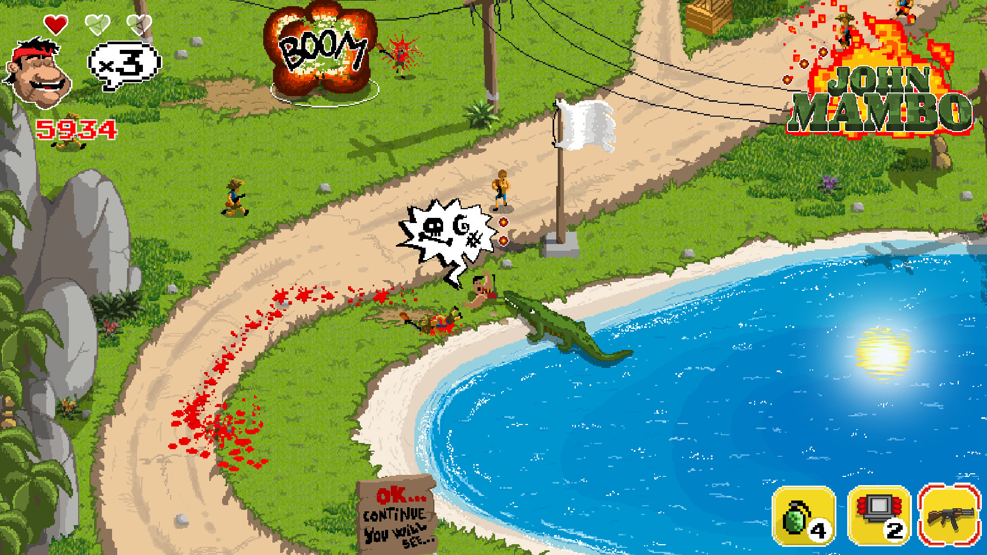 Скриншот из игры John Mambo - 6