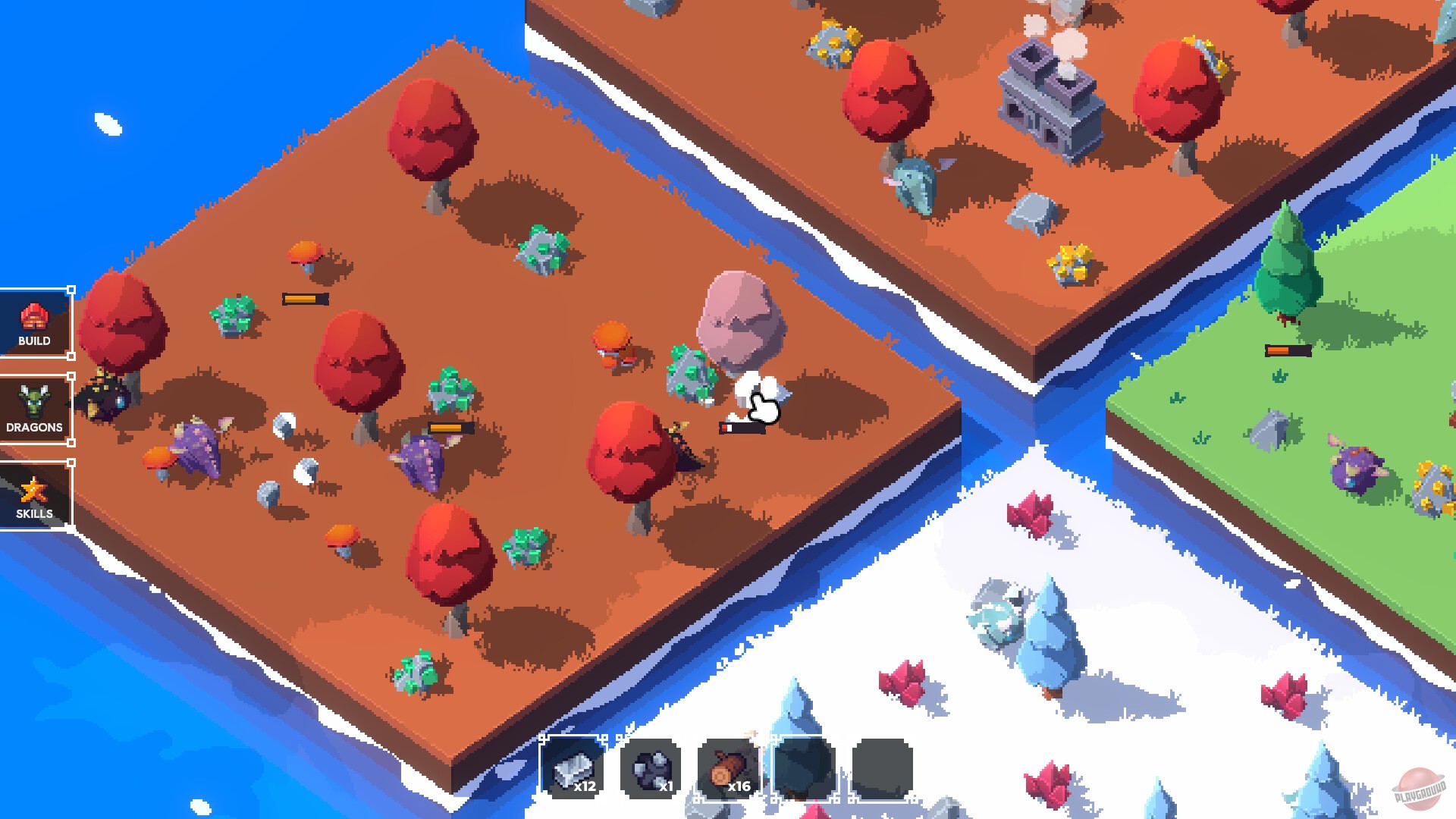 Скриншот из игры Dragon Lands - 1