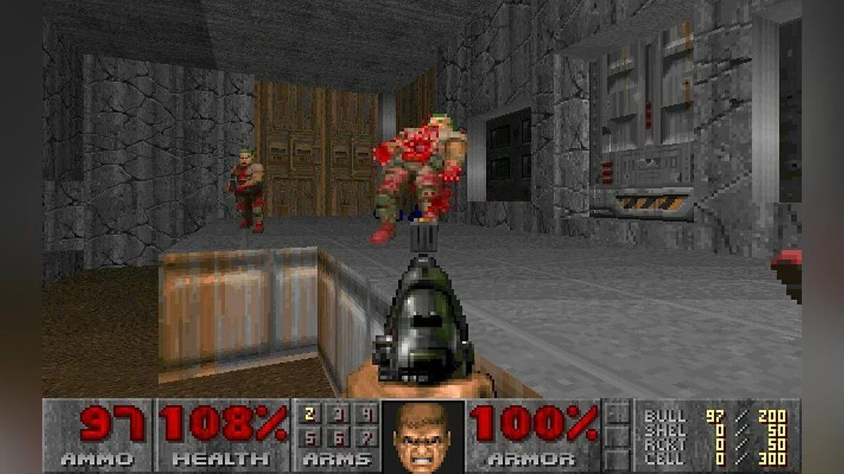 Скриншот из игры Doom 2: Hell on Earth - 27