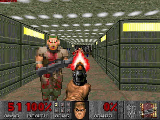 Скриншот из игры Doom 2: Hell on Earth - 17