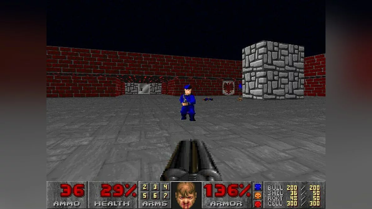 Скриншот из игры Doom 2: Hell on Earth - 20