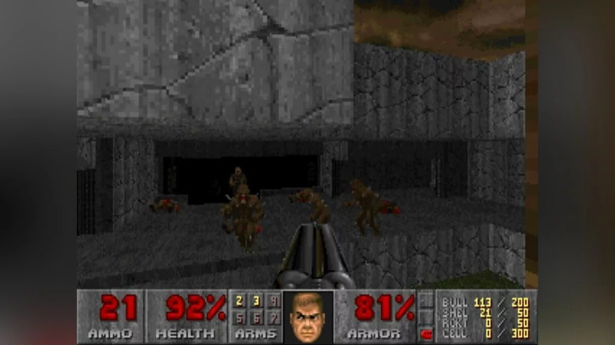 Скриншот из игры Doom 2: Hell on Earth - 16