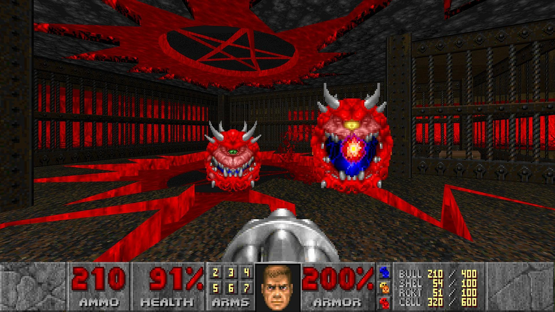 Скриншот из игры DOOM + DOOM II - 32
