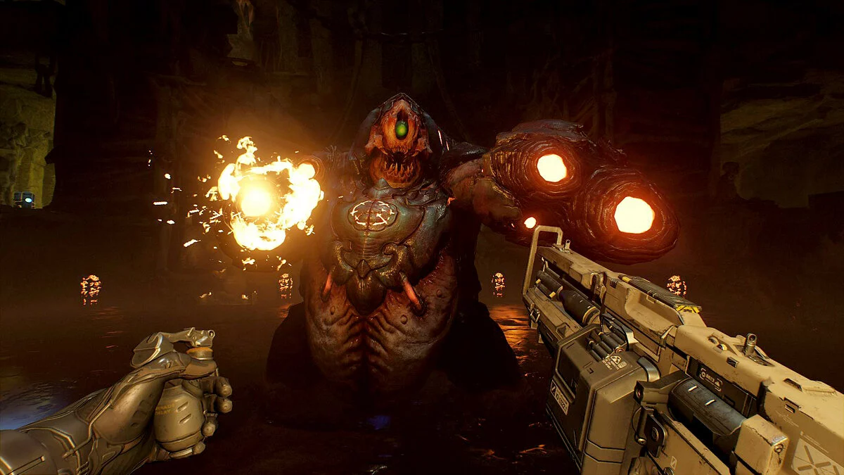 Скриншот из игры DOOM VFR - 18