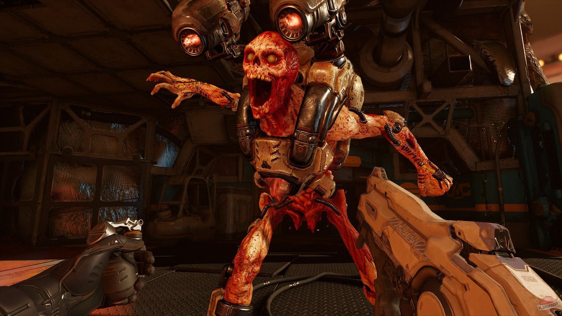 Скриншот из игры DOOM VFR - 13