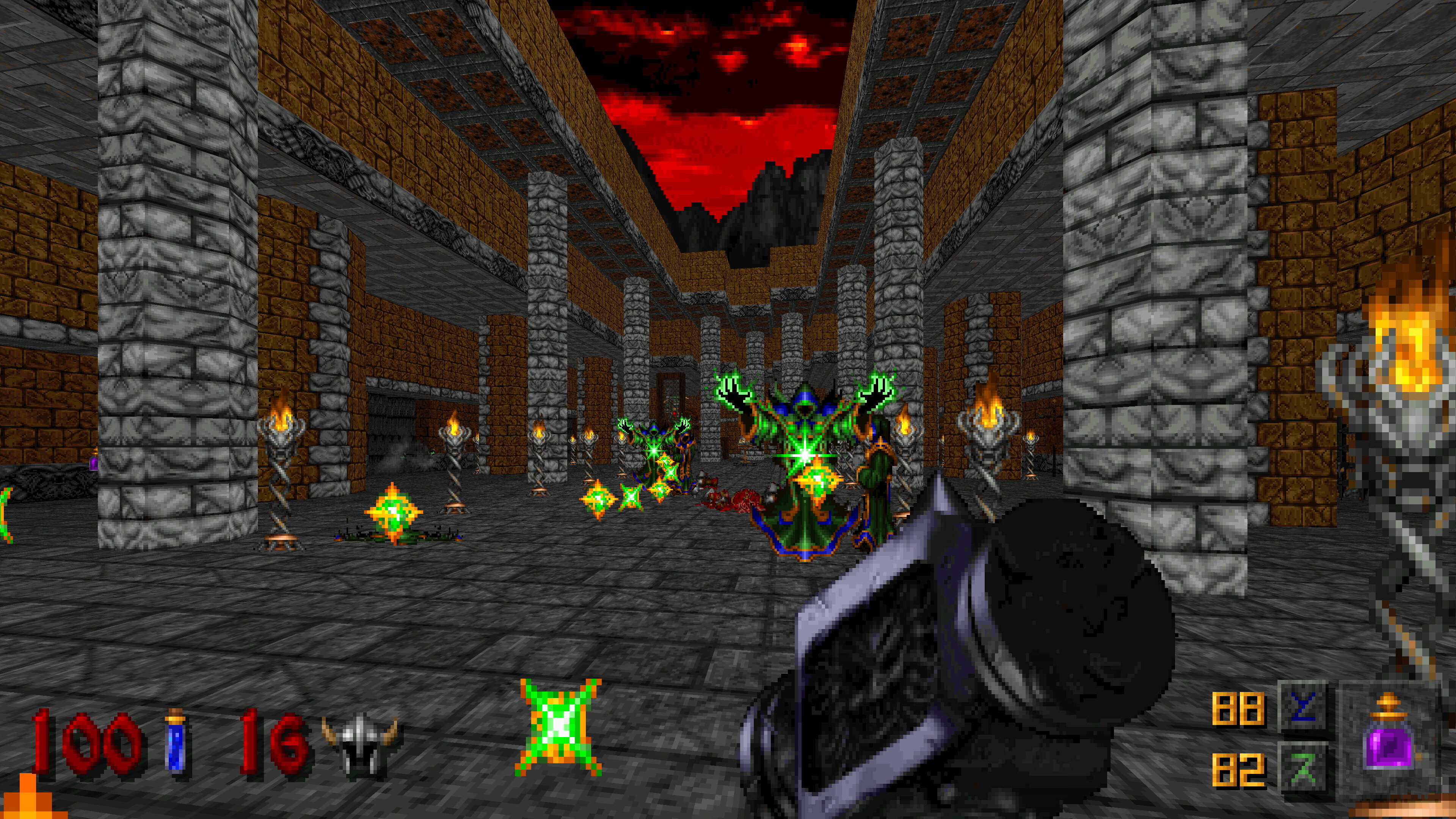 Скриншот из игры Heretic + Hexen - 8