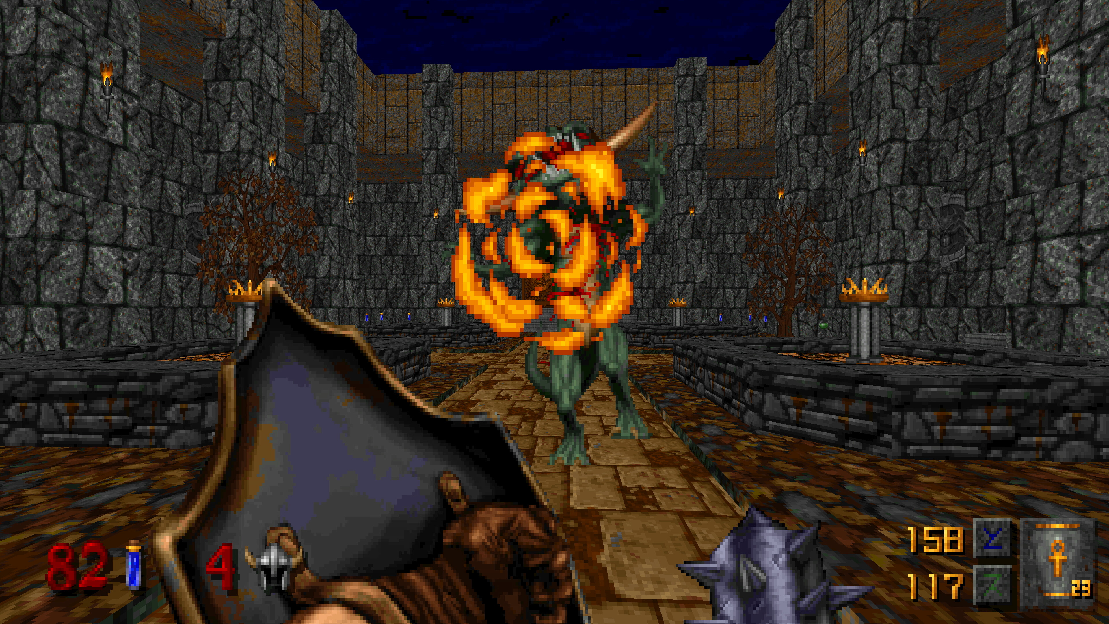 Скриншот из игры Heretic + Hexen - 16