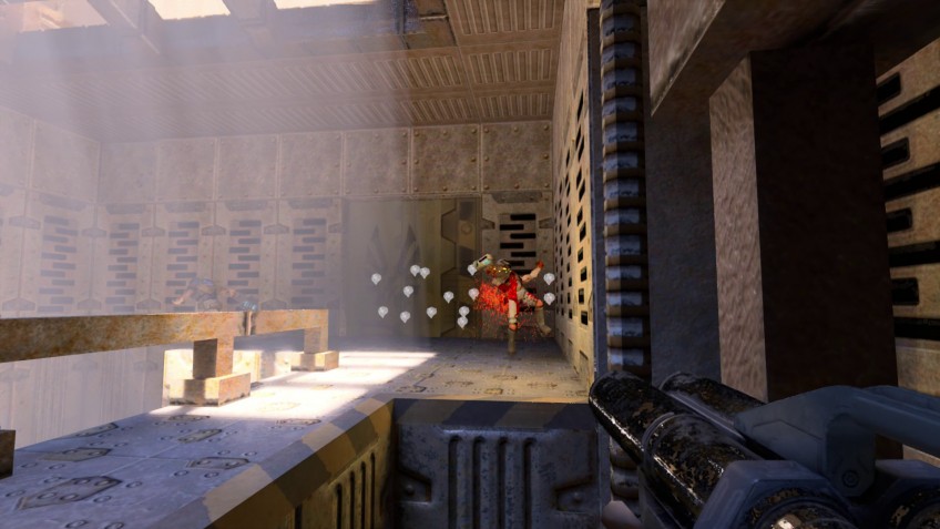 Скриншот из игры Quake 2 RTX - 2