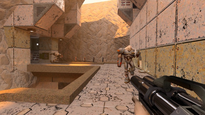 Скриншот из игры Quake 2 RTX - 6