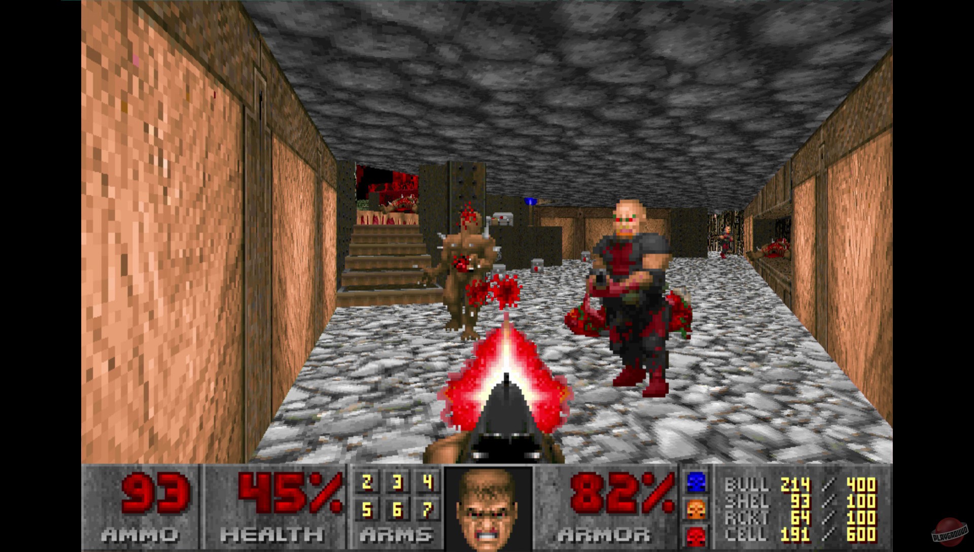 Скриншот из игры The Ultimate Doom - 1