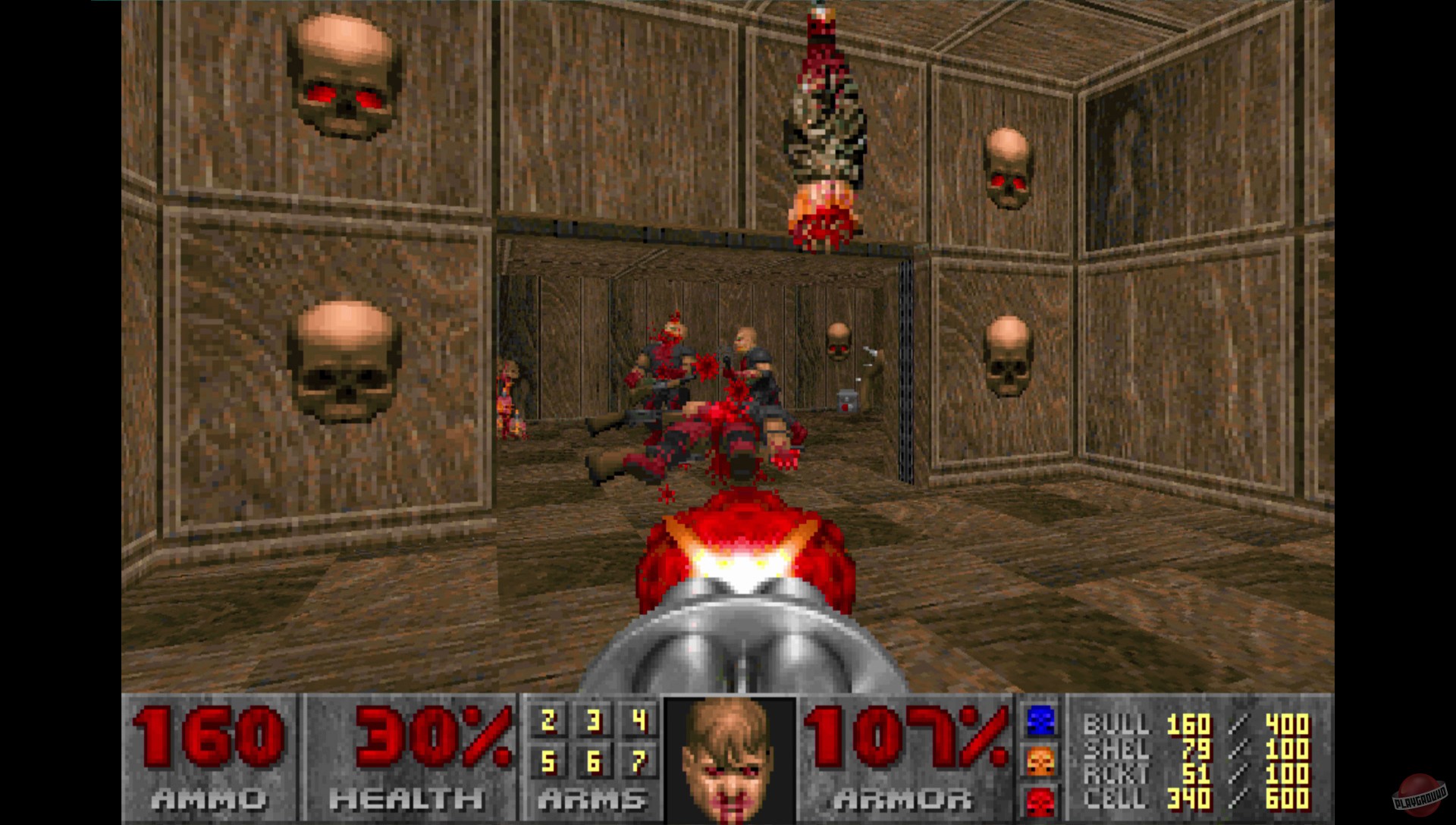 Скриншот из игры The Ultimate Doom - 2