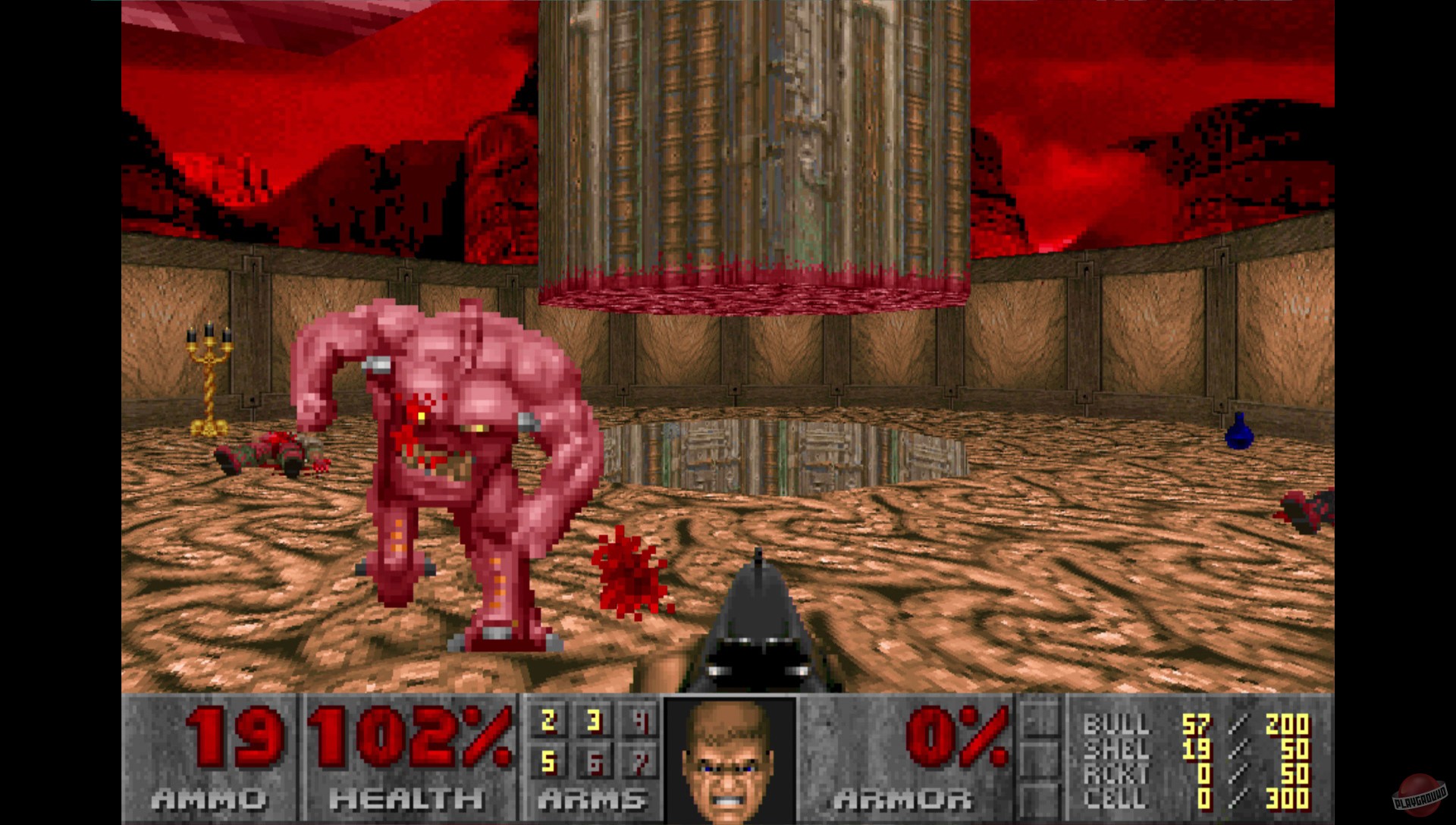Скриншот из игры The Ultimate Doom - 3