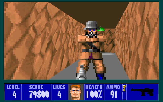 Скриншот из игры Wolfenstein 3D - 57
