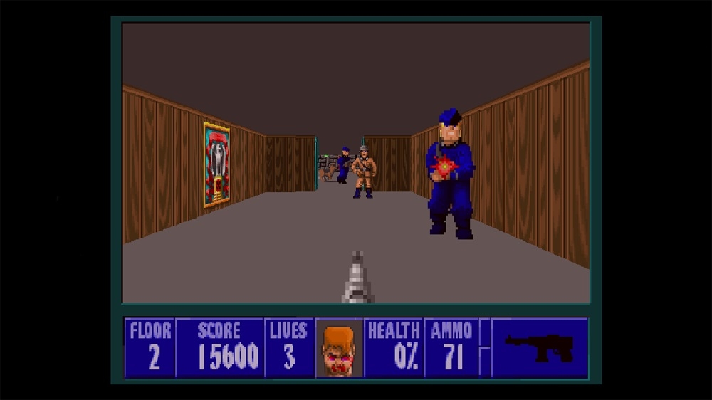 Скриншот из игры Wolfenstein 3D - 34