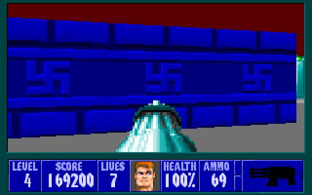 Скриншот из игры Wolfenstein 3D - 56