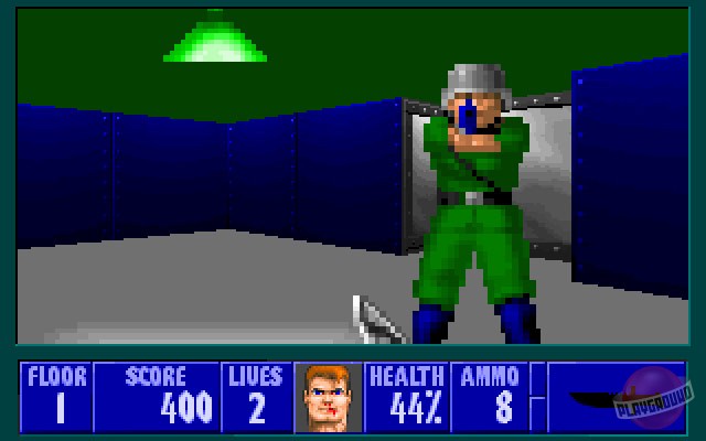 Скриншот из игры Wolfenstein 3D - 36