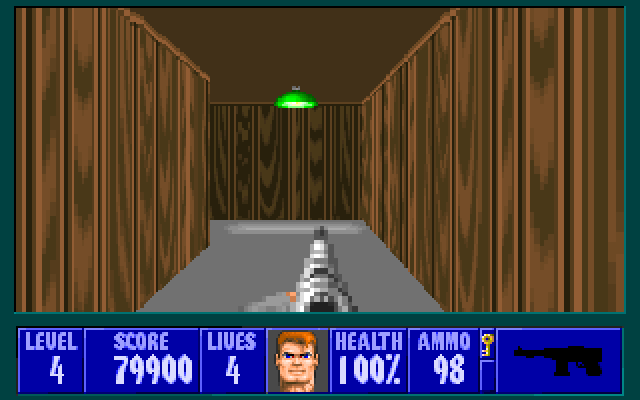 Скриншот из игры Wolfenstein 3D - 53