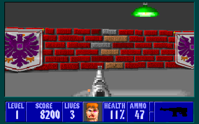 Скриншот из игры Wolfenstein 3D - 51