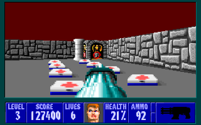 Скриншот из игры Wolfenstein 3D - 12