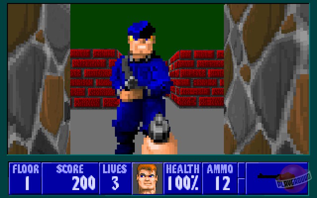 Скриншот из игры Wolfenstein 3D - 32