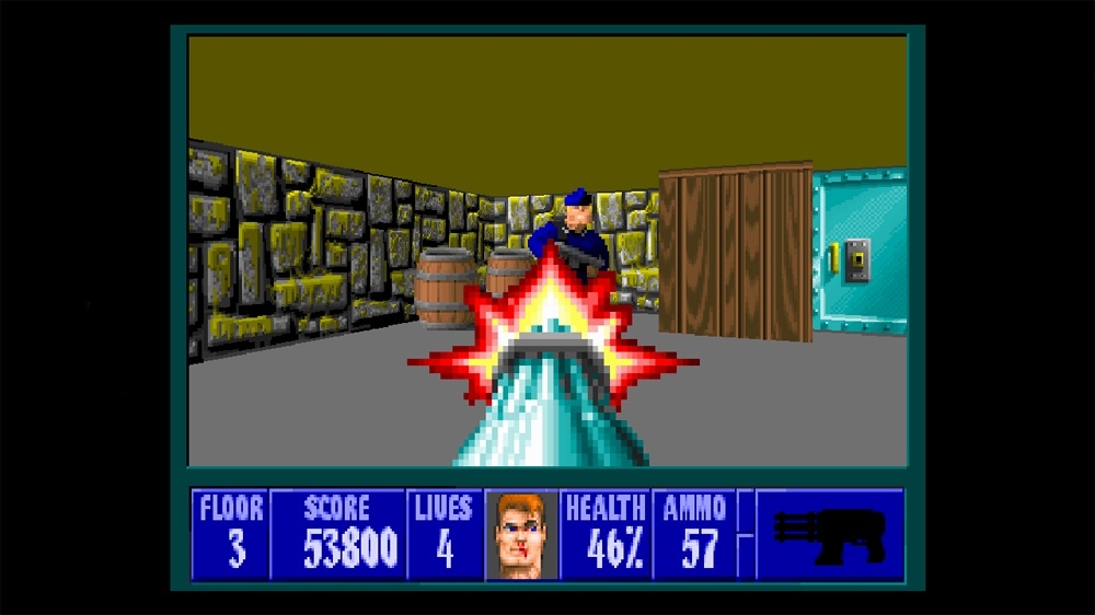 Скриншот из игры Wolfenstein 3D - 43