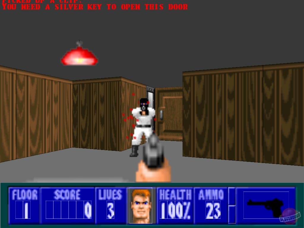 Скриншот из игры Wolfenstein 3D - 6