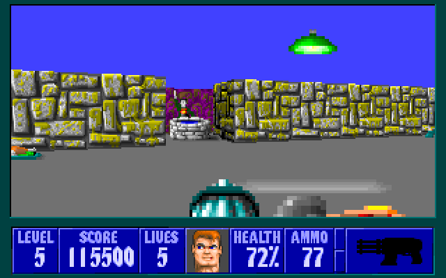Скриншот из игры Wolfenstein 3D - 26