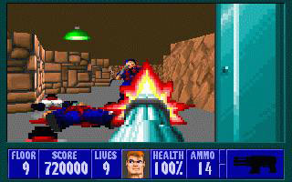Скриншот из игры Wolfenstein 3D - 37