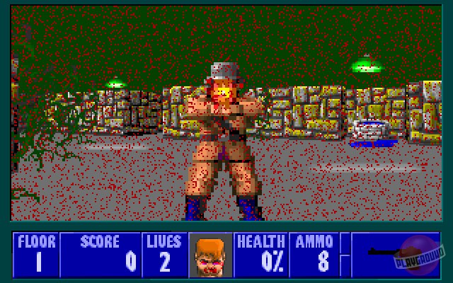 Скриншот из игры Wolfenstein 3D - 14