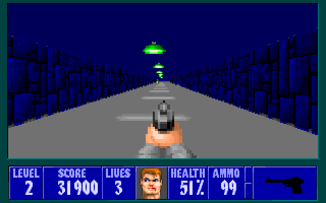 Скриншот из игры Wolfenstein 3D - 54